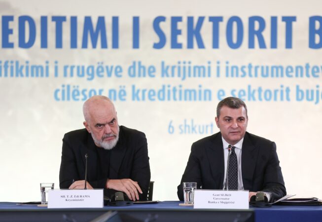 Sejko: Bujqësia 4 herë më pak e kredituar nga bankat, program për financimin e këtij sektori